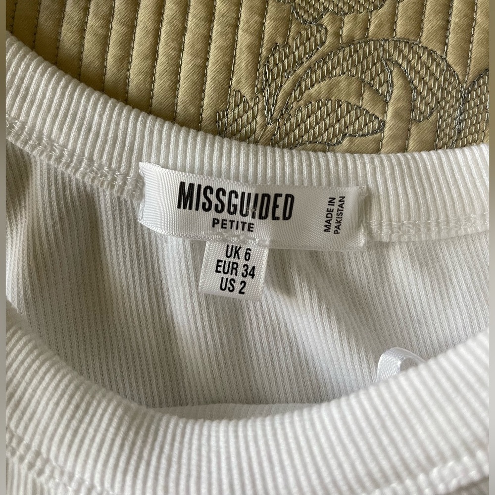 Missguided One-Shoulder Ribbed Tank - Picture 3 of 5